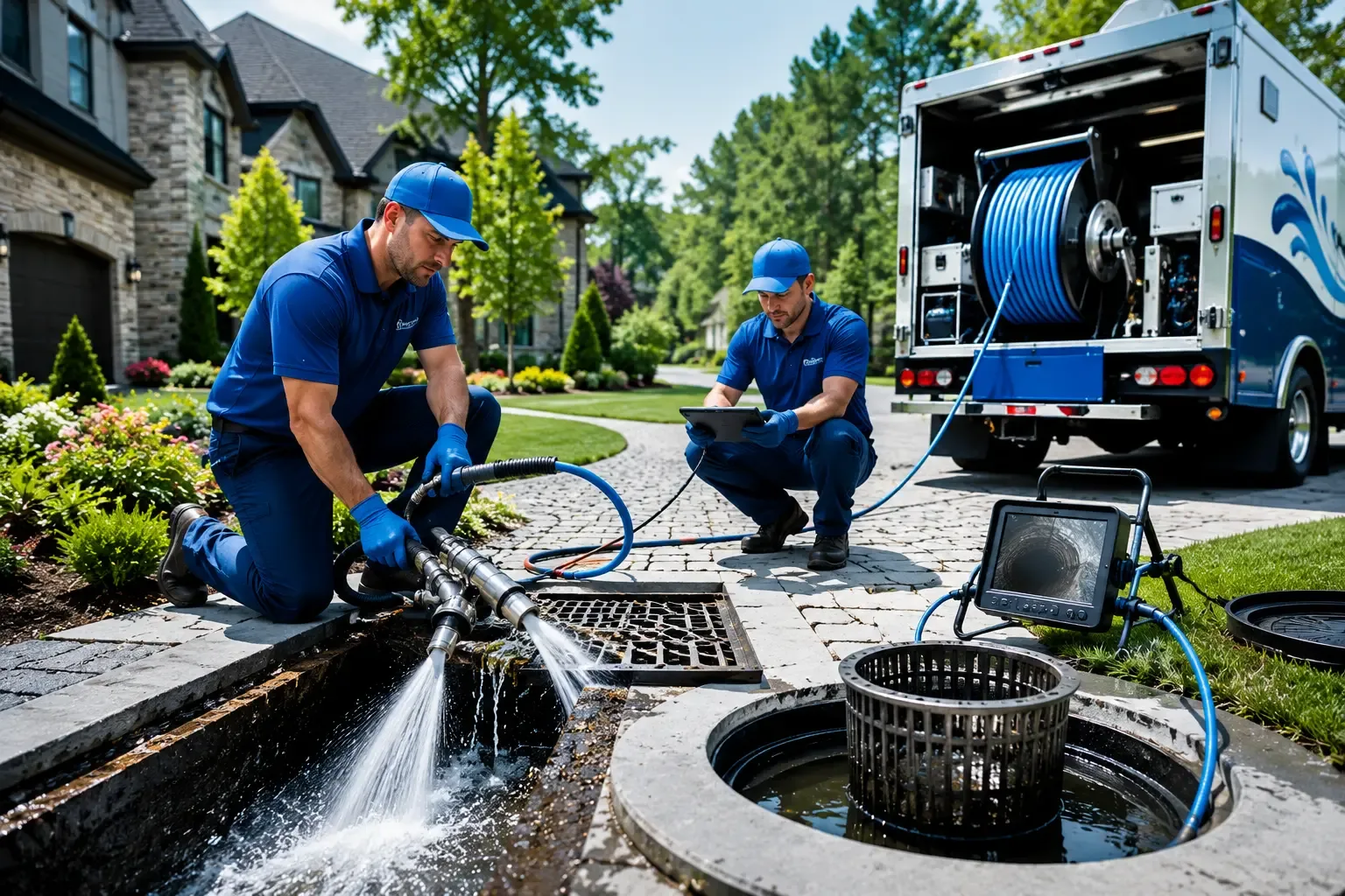 Local outdoor drain cleaning professionals in Cortland, IL