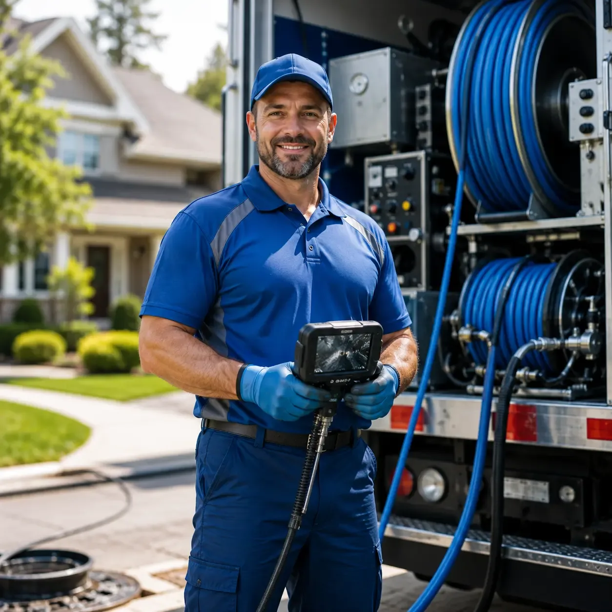 Local outdoor drain cleaning specialists in Cortland, IL